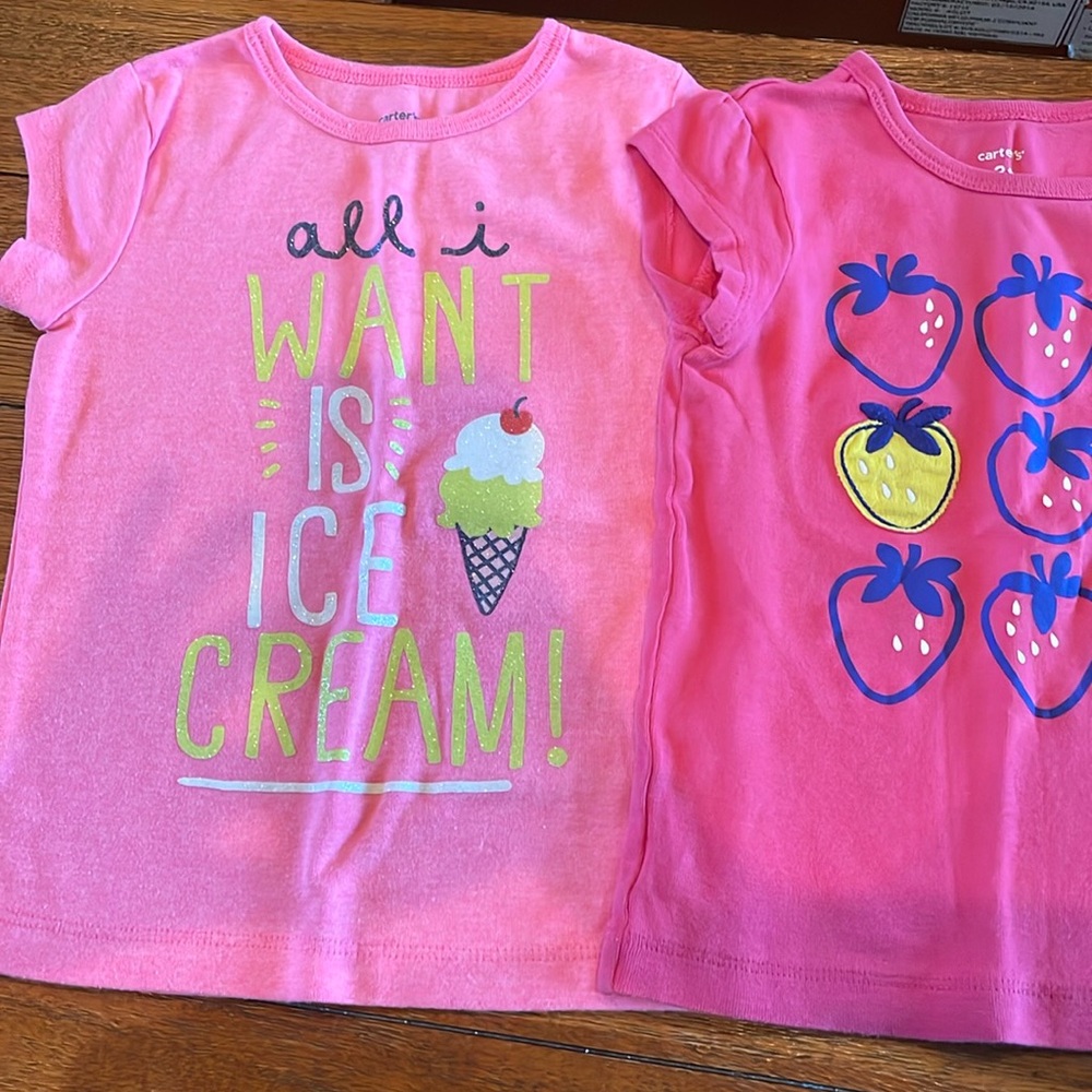 Carter’s 3T toddler shirts
